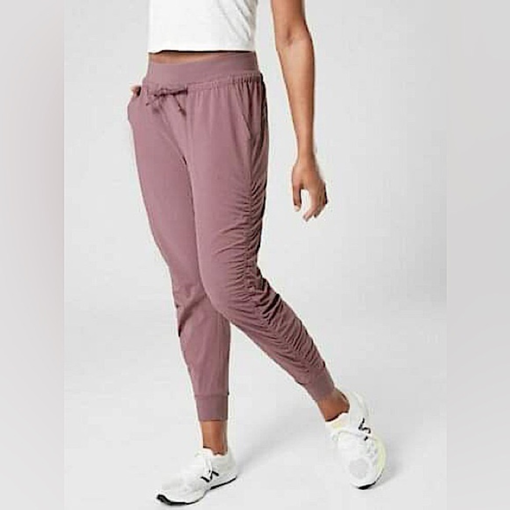 Athleta Attitude Jogger Pants Volcanic Violet